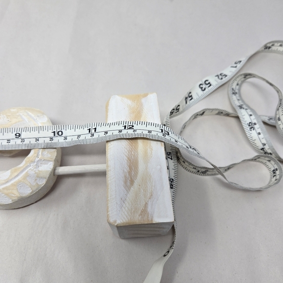 Beach Trio Faux Wood Distressed Sea Shell Sea Horse Ocean Saying White & Blue - Picture 13 of 13